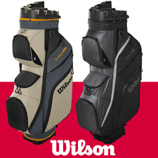 WILSON STAFF ILOCK 4 DRY 14-WAY WATERPROOF GOLF CART TROLLEY BAG / 2025 MODEL