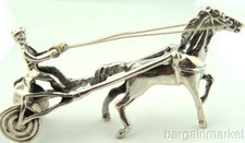 Sterling Silver Jockey Racing