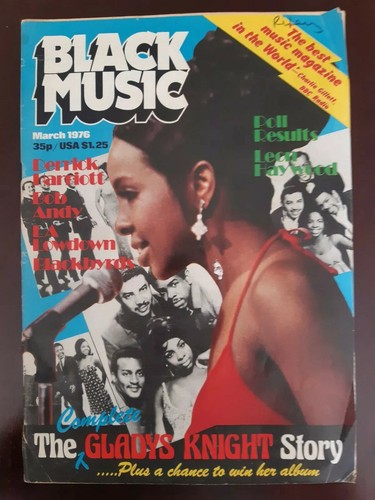 Black music magazine 1976 - black,