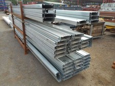 Used c Purlins 225 mm Deep - 4.470 Mtr Length Overall - no Cleats - Side Purlins
