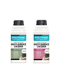 Polyvine - Multi Surface Lacquer - Gloss Satin and Dead Flat Finsih