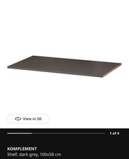 IKEA KOMPLEMENT SHELF DARK