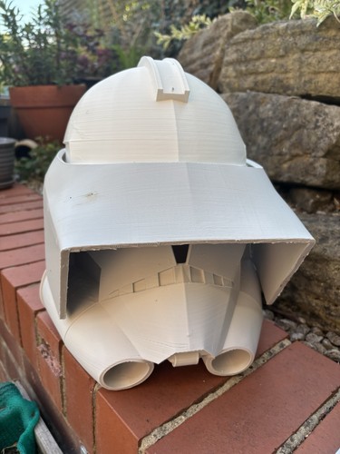 3dprinted star wars helmet - star, 3d