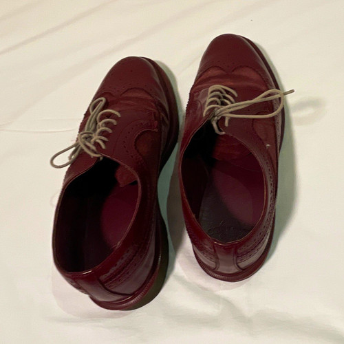Martens burgundy leather - dr.,