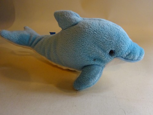 Blue dolphin soft toy brand - toy,
