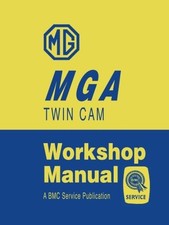 MGA Twin Cam Workshop Manual