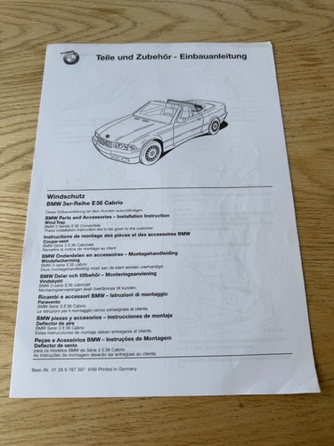 Genuine bmw series - bmw, e36