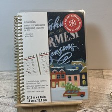 Recollections Holiday Keepsake Planner 3 Month Undated Christmas Lists