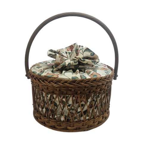 Sewing box wicker - wicker, with