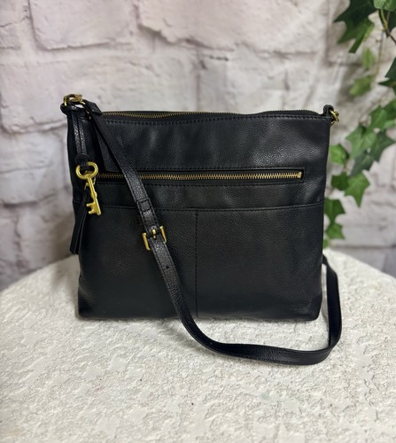 Fossil black genuine - 👜fossil,