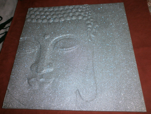 Buddha large canvas - canvas, 3d