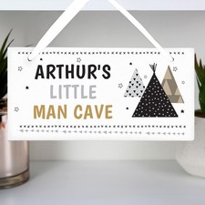 Personalised Wigwam Wooden