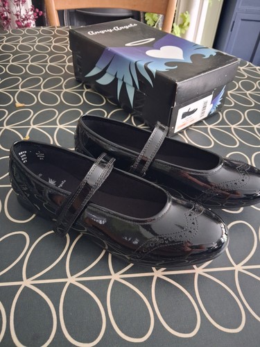 Girls startrite black - startrite, patent