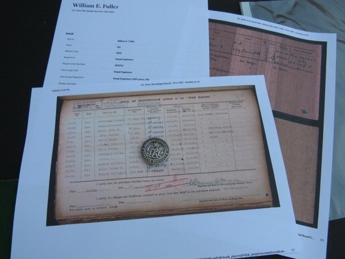 Silver wound badge - silver, no