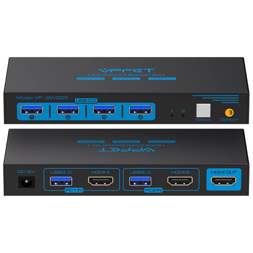 Hdmi kvm switch - 1, monitor