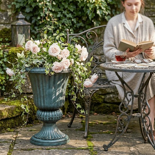 20in tall urn planters - 20in,