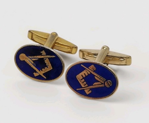 Vintage pair enamelled - pair,