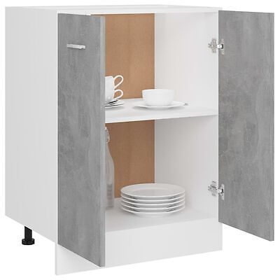 Concrete grey kitchen sink - concrete,