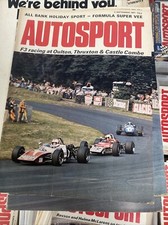 Autosport Magazine 2 September 1971 Peterson Wins Brands Hatch F2 CanAm Mckaren