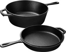 KICHLY Pre Seasoned Cast Iron