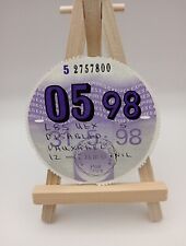 Vintage DISABLED VAUXHALL PLG