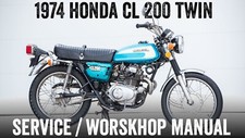 1973-1976 Honda CB200 CL200 CB