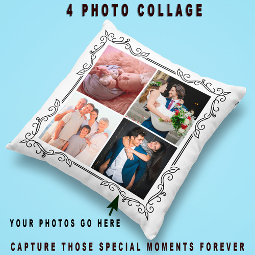 Personalised photo cushion - personalised,