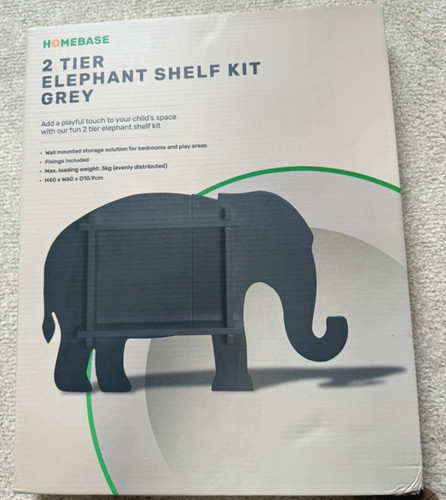 Homebase grey elephant tier - homebase,
