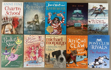 Childrens 10X  Book Bundle Incl Michael Morpurgo David Walliams.  Very Good