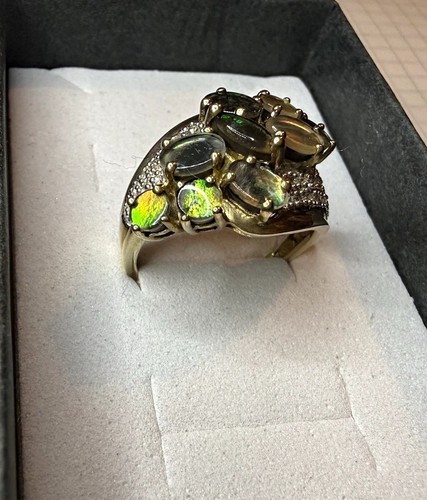 Vintage 9ct gold ring - vintage,