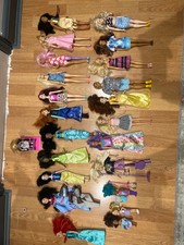 Collection of Barbie and Disney Dolls
