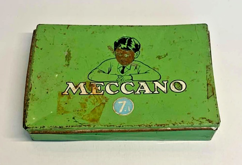 Vintage meccano tin - vintage, box
