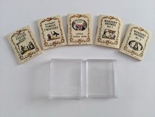 Vintage 1970s Miniature Book set By Merrimack: Five Tiny Children’s Books