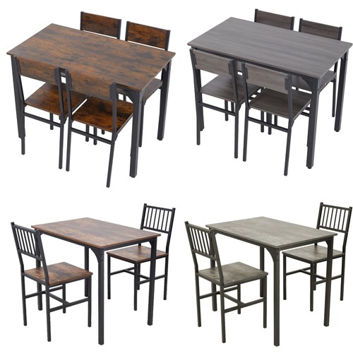Industrial wooden dining table - dining,