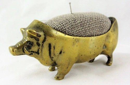 Antique pin cushion figural - antique,
