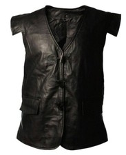 Mens waistcoat Scottish Swordsman Jacobite Kilt Waistcoat Real Leather Vest