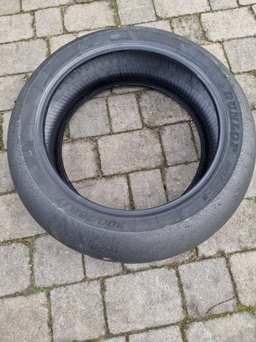 Dunlop moto2 rear slick tire - rear,