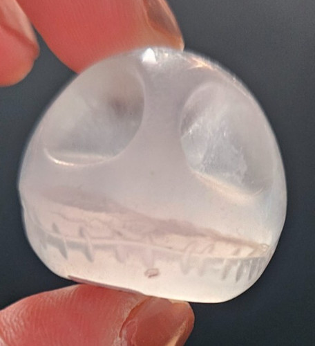 Fluorite crystal carving - ,