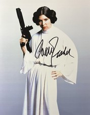Carrie Fisher Signed Autograph