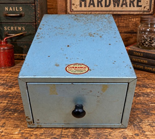 Vintage curmanco metal - metal, index
