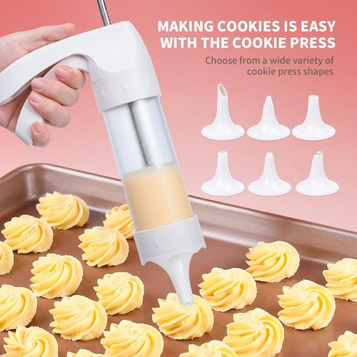 Cookie press gun kit - press, kit,spritz