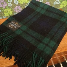 Green Blue Checked Tartan All