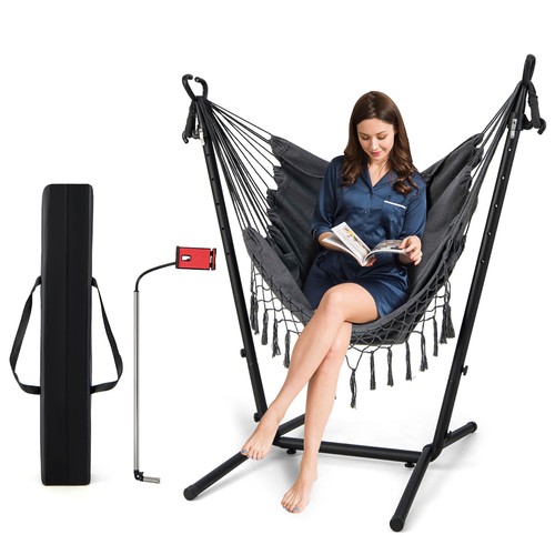 Hammock chair with stand phone - chair,