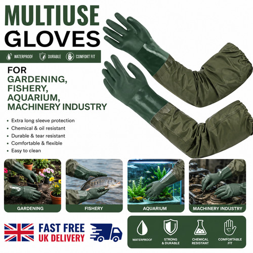 Pond gloves long arm - long,