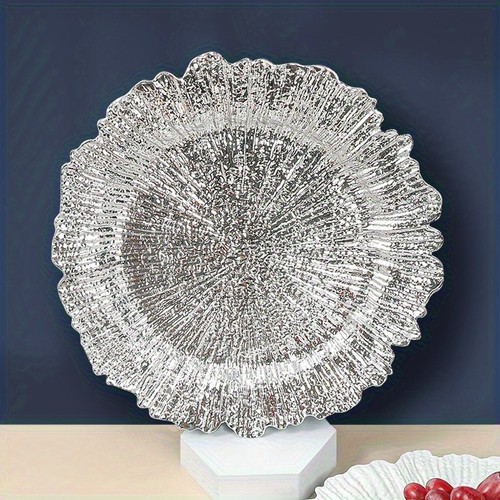 33cm vintage silver plates - 33cm,
