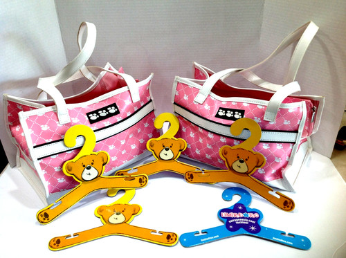 Vintage build bear pink and - bear,