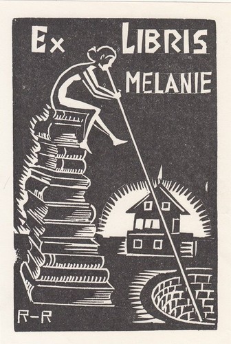 Exlibris bookplate - exlibris,