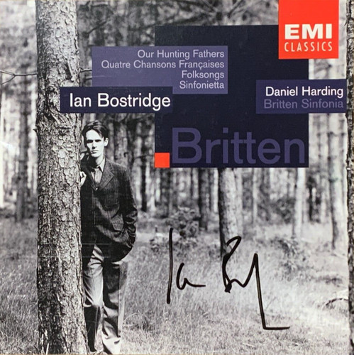 Signed ian bostridge sings - ian,