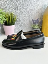 G H Bass & Co Weejuns Penny Loafer Rainbow Print UK Size 4