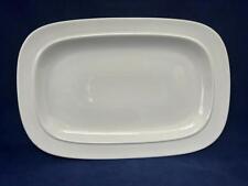 DENBY WHITE SQUARES 16" LARGE RECTANGULAR SERVING PLATE EXCELLENT